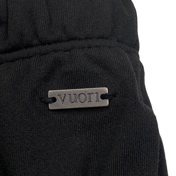 Vuori Halo Modern Straight Leg Pants Women's Size Small Black 29" Inseam Stretch - Picture 2 of 10